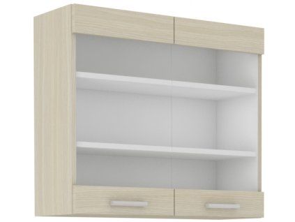 Kuchyňská skříňka Chamonix - horní vitrína 80 GS-72 2F