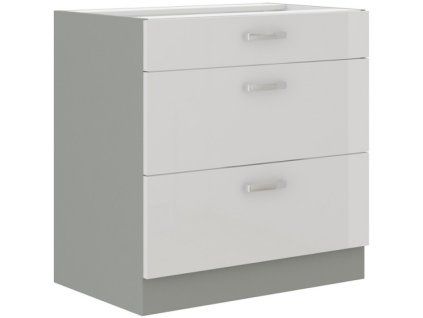 Kuchyňská skříňka Bianca - dolní 80 D 3S šuplíková PREMIUM BOX