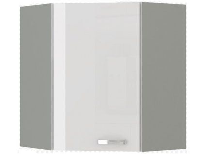 Kuchyňská skříňka Bianca - horní rohová 60x60 GN-72 1F (45°)