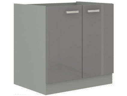 Kuchyňská skříňka Grey - dolní 80 ZL 2F dřezová