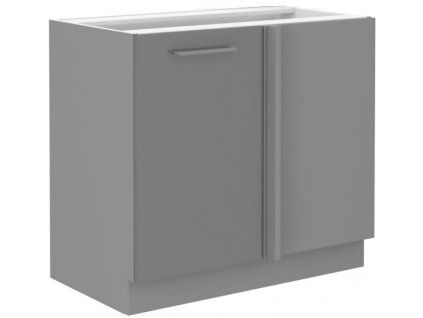 Kuchyňská skříňka Grey - dolní rohová maskovnice 105 ND 1F