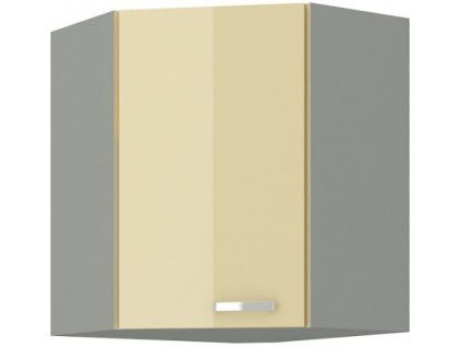 Kuchyňská skříňka Karmen - horní rohová 60x60 GN-72 1F (45°)