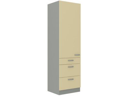 Kuchyňská skříňka Karmen - 60 DKS-210 3S 1F potravinová se šuplíky PREMIUM BOX