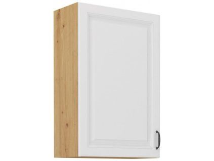 Kuchyňská skříňka Stilo WHAR - horní 60 G-90 1F, bílá + Artisan