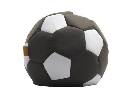 BRADOP sedací vak fotbalový míč (Barva VAK06-S - Šedý)