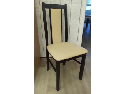 Židle Bos 14 (wenge + eko kůže) - SKLADEM 2 ks