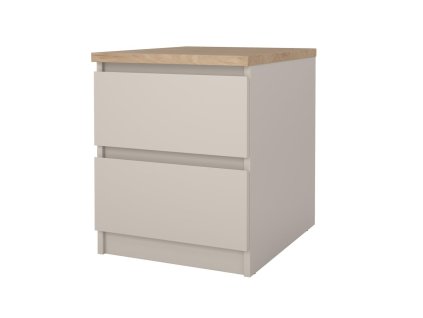 Noční stolek Simplicity 230 kašmír/jackson hickory