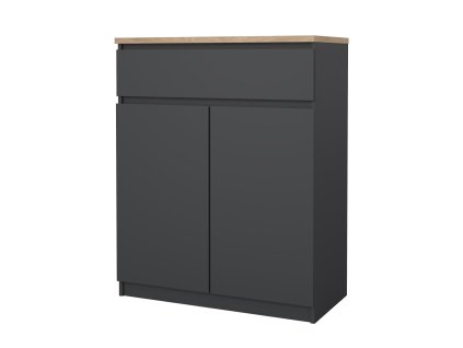 Komoda Simplicity 234 šedá/jackson hickory