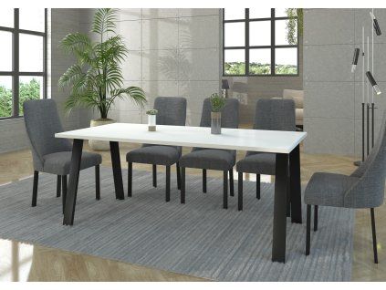 STÓŁ KELO 185x90 BIAŁY
