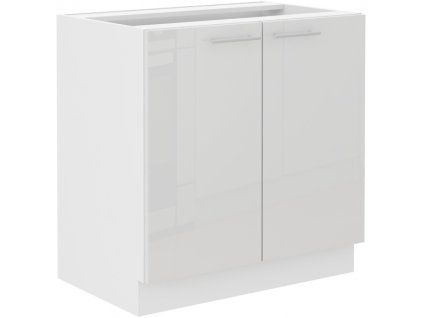 Kuchyňská skříňka Lara White - dolní 80 ZL 2F dřezová