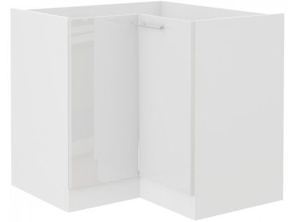 Kuchyňská skříňka Lara White - dolní rohová 90x90 DN 2F