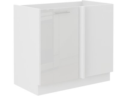 Kuchyňská skříňka Lara White - dolní rohová maskovnice 105 ND 1F