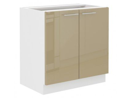 Kuchyňská skříňka Lara Cappucino - dolní 80 ZL 2F dřezová