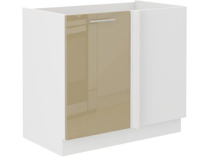 Kuchyňská skříňka Lara Cappucino - dolní rohová maskovnice 105 ND 1F