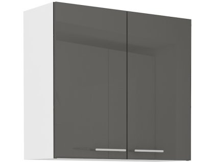 Kuchyňská skříňka Lara Grey - horní 80 G-72 2F