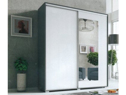 Šatní skříň s posuvnými dveřmi Viva - 180 cm