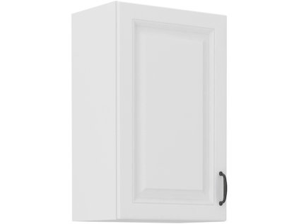 Kuchyňská skříňka Stilo WHWH - horní 45 G-72 1F, bílá + bílá