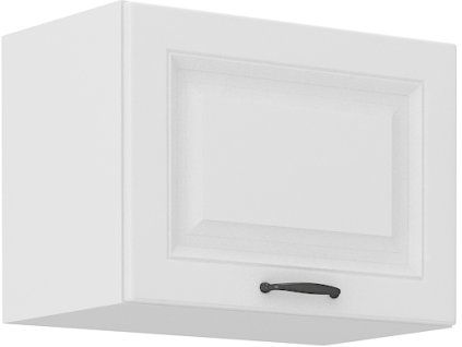 Kuchyňská skříňka Stilo WHWH - horní výklop 50 GU-36 1F, bílá + bílá