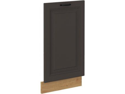 Kuchyňská skříňka Stilo GRAR - ZM 713 x 446, dvířka pro vestavnou myčku, grafit + Artisan