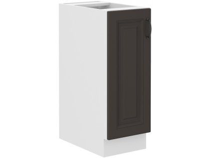 Kuchyňská skříňka Stilo GRWH - dolní 30 D Cargo, grafit + bílá