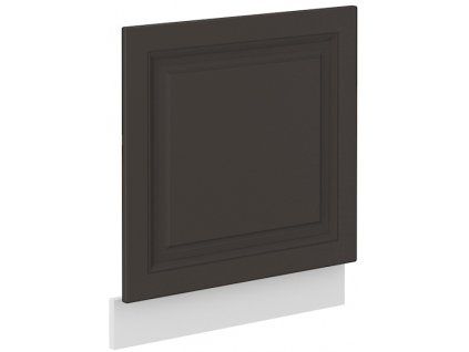 Kuchyňská skříňka Stilo GRWH - ZM 570 x 596 dvířka pro vestavnou myčku, grafit + bílá