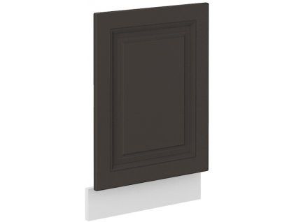Kuchyňská skříňka Stilo GRWH - ZM 570 x 446 dvířka pro vestavnou myčku, grafit + bílá