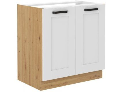 Kuchyňská skříňka Luna WHAR - dolní 80 ZL 2F dřezová