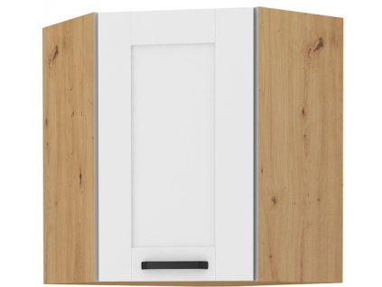 Kuchyňská skříňka Luna WHAR - horní rohová 60x60 GN-72 1F (°45)