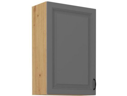 Kuchyňská skříňka Stilo DustGRAR - horní 60 G-90 1F, Dust Grey + Artisan