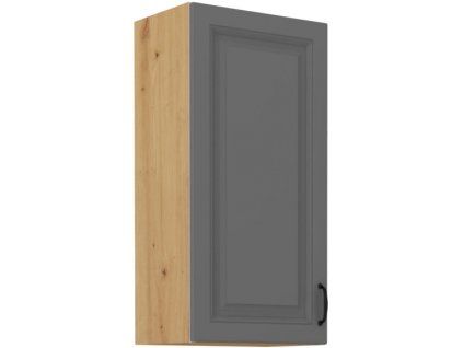 Kuchyňská skříňka Stilo DustGRAR - horní 45 G-90 1F, Dust Grey + Artisan