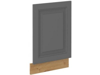 Kuchyňská skříňka Stilo DustGRAR - ZM 570 x 446 cm dvířka pro vestavnou myčku, Dust Grey + Artisan