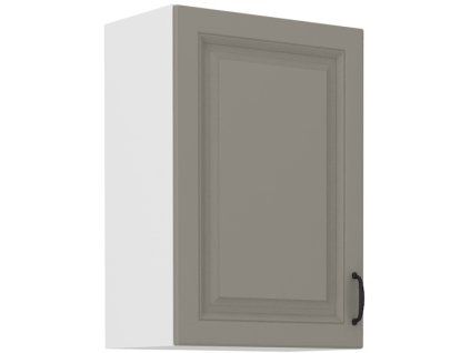 Kuchyňská skříňka Stilo ClayGRWH - horní 50 G-72 1F, Clay Grey + bílá