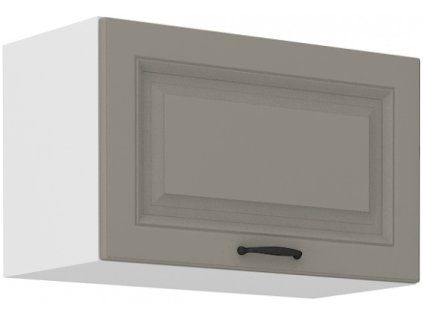 Kuchyňská skříňka Stilo ClayGRWH - horní výklop 60 GU-36 1F, Clay Grey + bílá