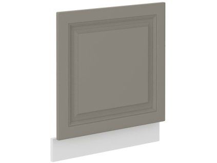 Kuchyňská skříňka Stilo ClayGRWH - ZM 570 x 596 cm dvířka pro vestavnou myčku, Clay Grey + bílá