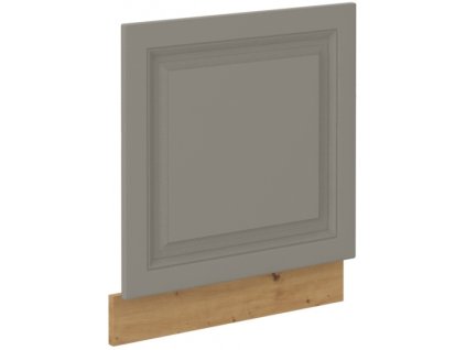 Kuchyňská skříňka Stilo ClayGRAR - ZM 570 x 596 cm dvířka pro vestavnou myčku, Clay Grey + Artisan