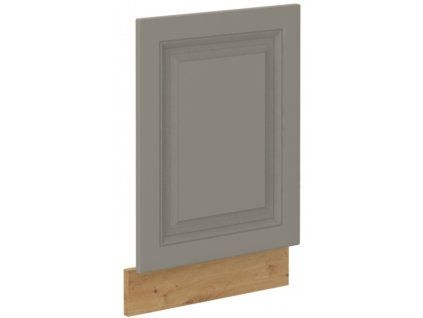 Kuchyňská skříňka Stilo ClayGRAR - ZM 570 x 446 cm dvířka pro vestavnou myčku, Clay Grey + Artisan