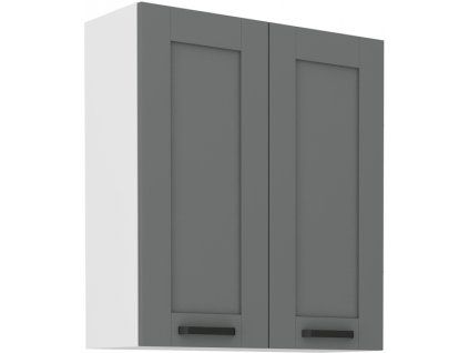 Kuchyňská skříňka Luna DustGRWH - horní 80 G-90 2F