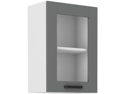Kuchyňská skříňka Luna DustGRWH - horní vitrína 40 GS-72 1F