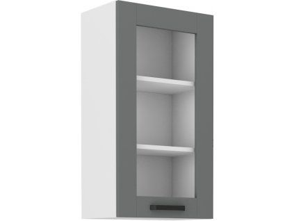 Kuchyňská skříňka Luna DustGRWH - horní vitrína 40 GS-90 1F