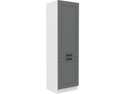 Kuchyňská skříňka Luna DustGRWH - 60 LO-210 2F sloupek pro zabudování lednice