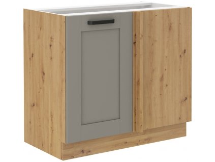 Kuchyňská skříňka Luna ClayGRAR - dolní rohová maskovnice 105 ND 1F