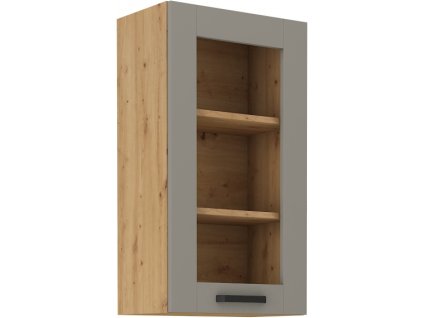 Kuchyňská skříňka Luna ClayGRAR - horní vitína 40 GS-90 1F