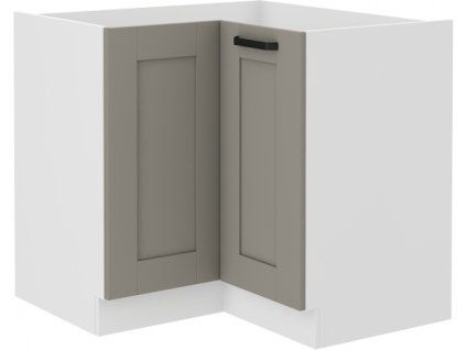 Kuchyňská skříňka Luna ClayGRWH - dolní rohová 90x90 DN 2F