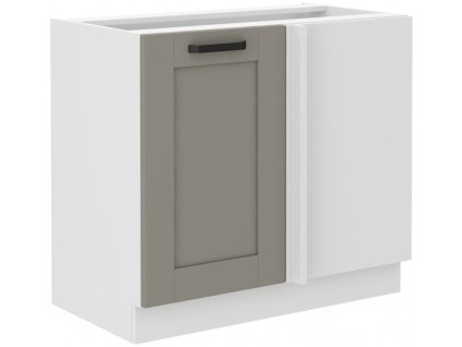 Kuchyňská skříňka Luna ClayGRWH - dolní rohová maskovnice 105 ND 1F