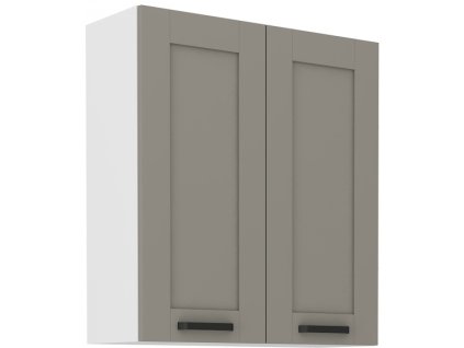 Kuchyňská skříňka Luna ClayGRWH - horní 80 G-90 2F