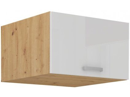 Kuchyňská skříňka Artisan bílý lesk - horní 60 NAGU - 36 1F