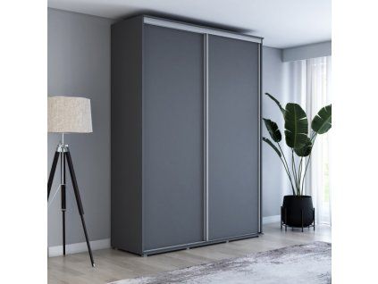 Šatní skříň Majda šířka 120 cm, výška 242 cm