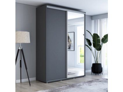 Šatní skříň Majda 1- šířka 130 cm, výška 242 cm