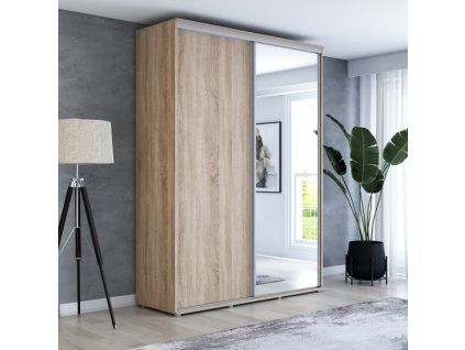 Šatní skříň Majda 1- šířka 180 cm, výška 242 cm