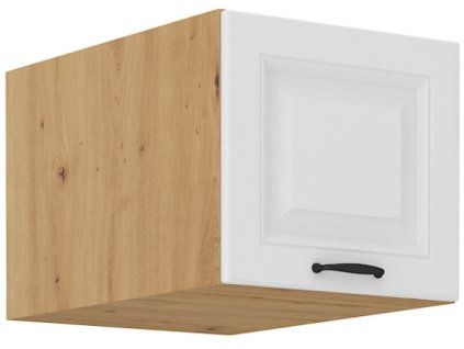 Kuchyňská skříňka Stilo WHAR - horní výklop 40 NAGU - 36 1F, bílá + Artisan